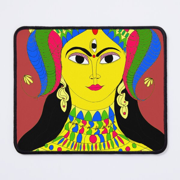 Item preview, Maa Durga Puja face art special  designed and sold by Darkies-store.