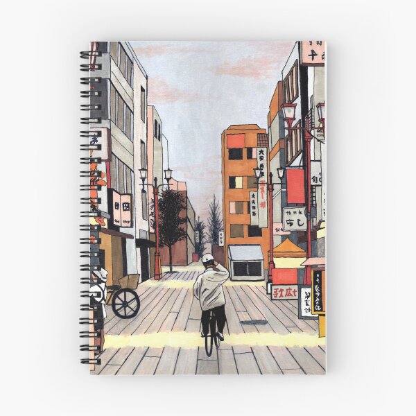 Item preview, Early Morning Ride in Japan designed and sold by ErinNicholls.