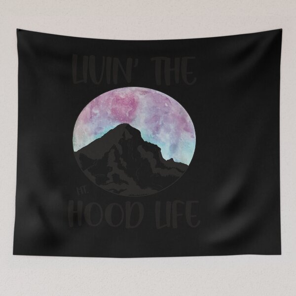Item preview, Livin’ The Mt Hood Life - Purple Classic  designed and sold by EricJohnSlaney.