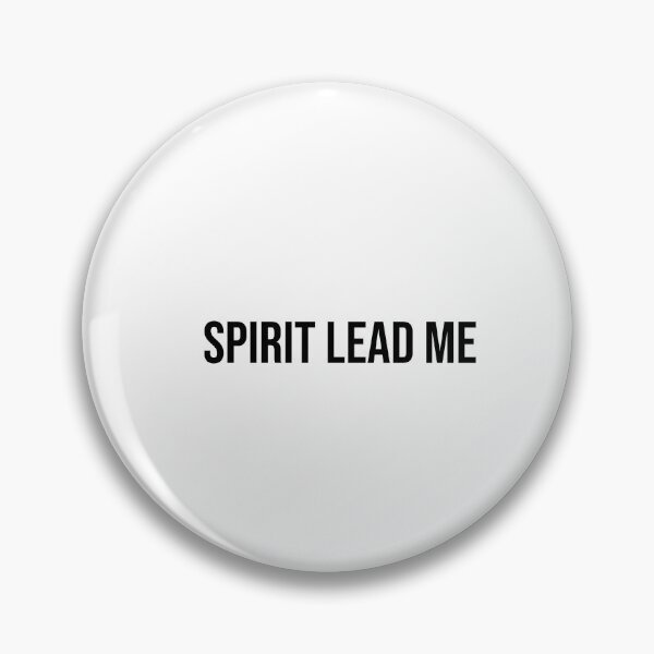 Item preview, Spirit Lead Me (christian phrases) designed and sold by Minimalist Quotes and Sayings.