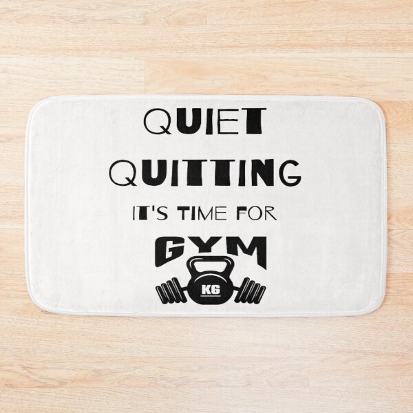 Item preview, trendy funny Quiet Quitting its time for gym designed and sold by Cameron Carter.