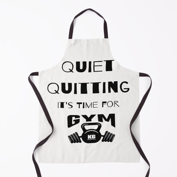 Item preview, trendy funny Quiet Quitting its time for gym designed and sold by Cameron Carter.