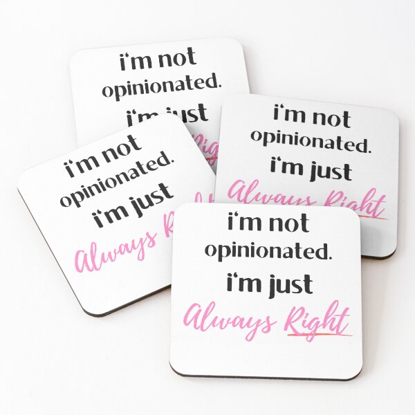 Item preview, I'm not opinionated im just always right classic t-shirt designed and sold by HassanRajy.