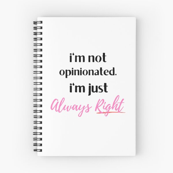 Item preview, I'm not opinionated im just always right classic t-shirt designed and sold by HassanRajy.