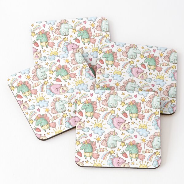 Item preview, Doodle unicorns designed and sold by pnkpopcorn.