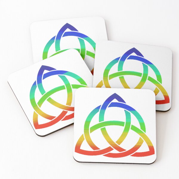 Item preview, Triquetra Colors 7 chakra designed and sold by Silvia Galliani.