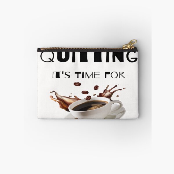 Item preview, trendy funny Quiet Quitting its time for coffee designed and sold by Cameron Carter.