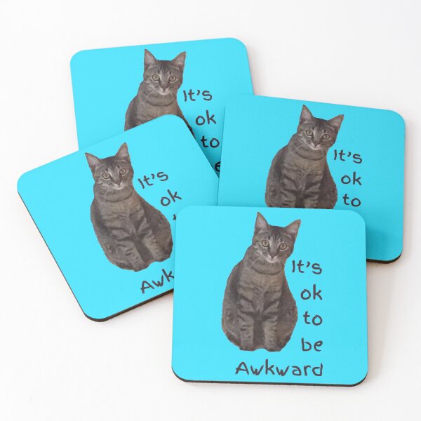 Item preview, Awkward Kitty  designed and sold by Amanda1775.