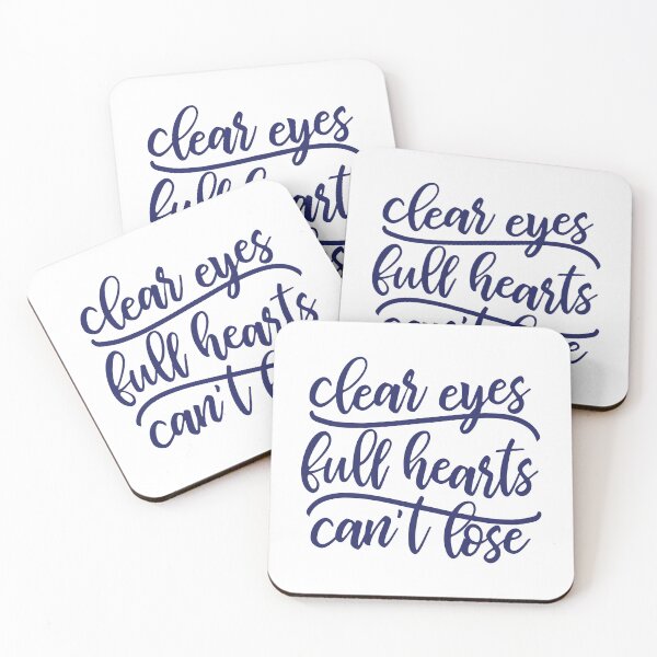 Item preview, Clear Eyes Full Hearts Navy designed and sold by GoldyTeessh.