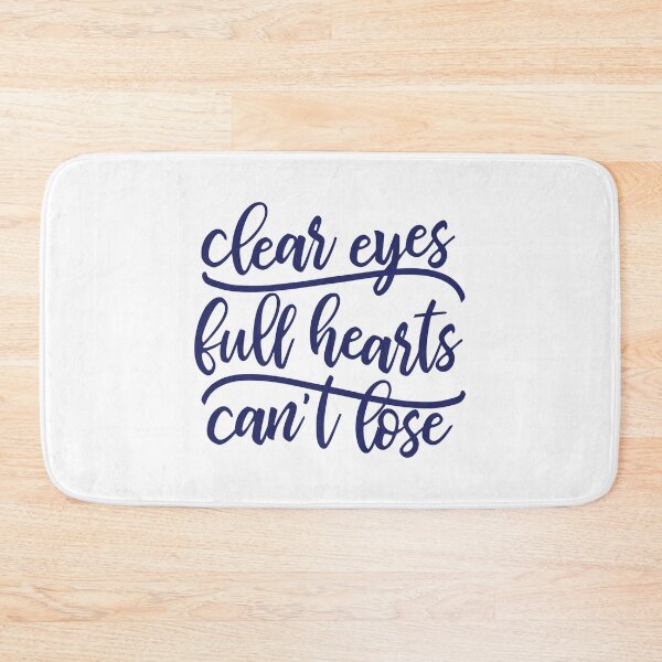 Item preview, Clear Eyes Full Hearts Navy designed and sold by GoldyTeessh.