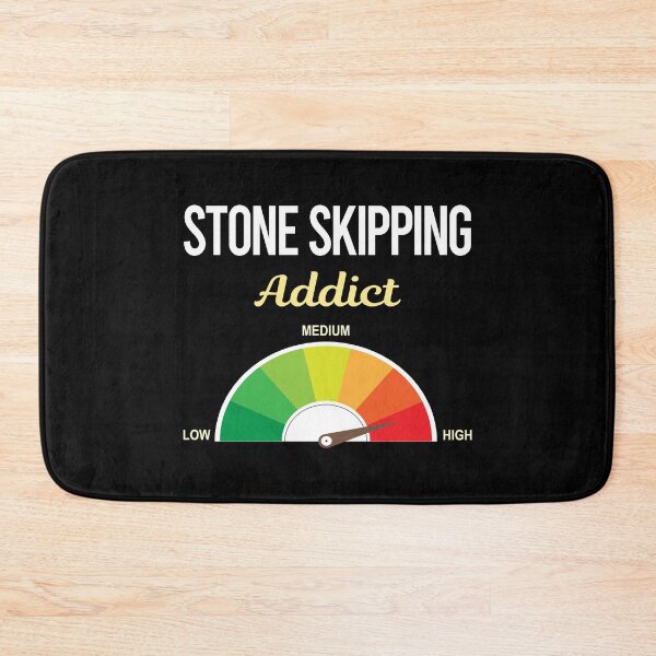 Item preview, Addict Stone Skipping Stones Rock Rocks Skimming designed and sold by PriscillaHerna.