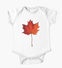 Autumn Maple Leaf One Piece - Short Sleeve