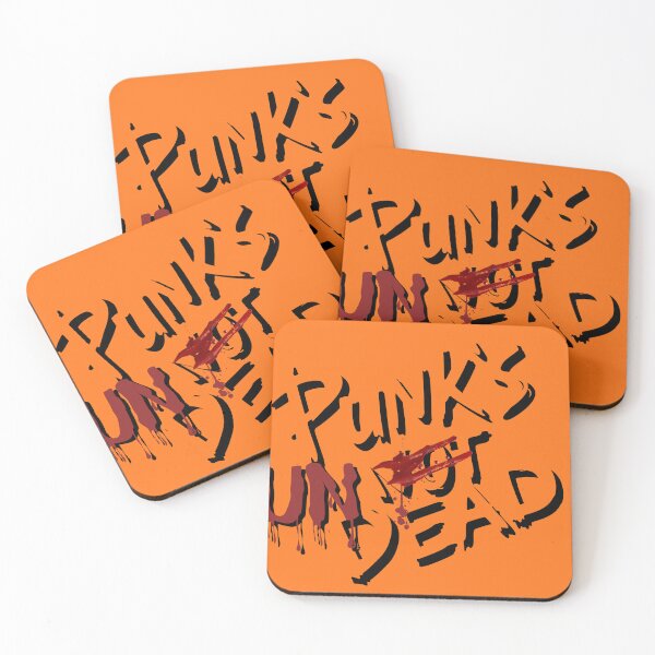 Item preview, Punk's UNDead Quote - Orange Combo designed and sold by SupportSpike.
