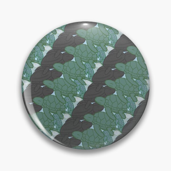 Item preview, Sea Turtle Friends - Green Sea Turtle and Leatherback Sea Turtle designed and sold by DrawnToDoodles.