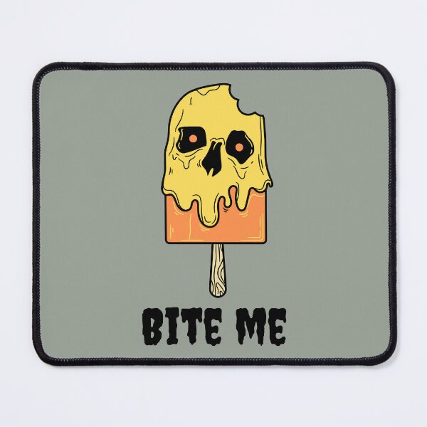 Item preview, Bite me skeleton popsicle designed and sold by SushiAnn.