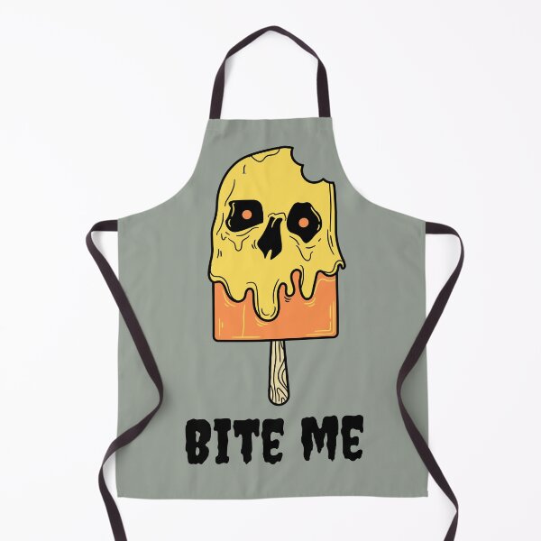 Item preview, Bite me skeleton popsicle designed and sold by SushiAnn.