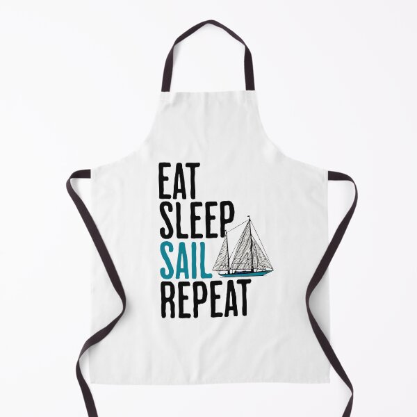 Item preview, Eat Sleep Sail Repeat - Sailing Humor designed and sold by AlanPhotoArt.