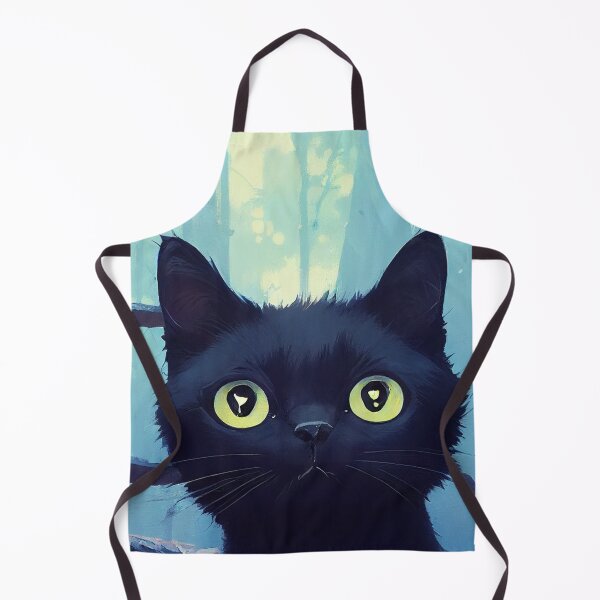 Item preview, Black Cat With Yellow Eyes designed and sold by Pet Shelter.