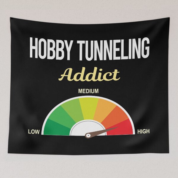 Aperçu de l'œuvre Addict Hobby Tunneling créée et vendue par PriscillaHerna.