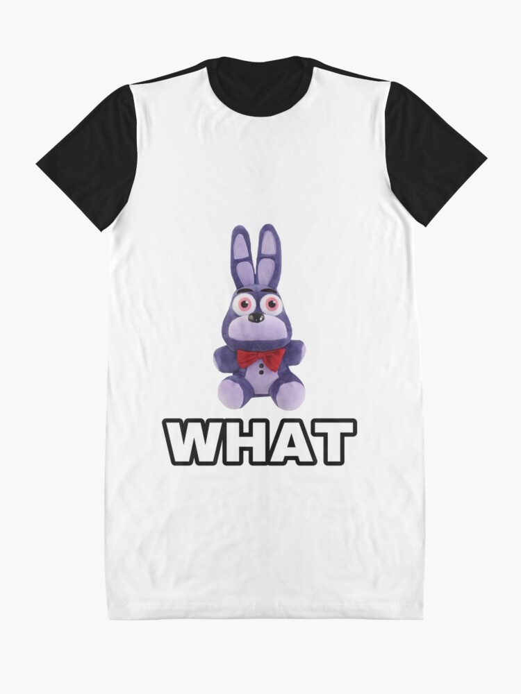 Funny FNAF Plush Quote T-Shirt Graphic T-Shirt Dress for Sale by  sailorwiitch