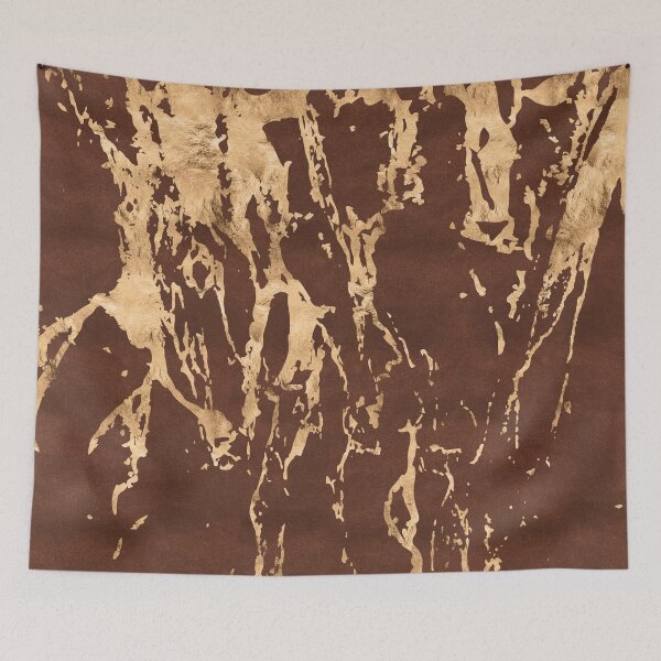 Item preview, Gold Veins on Red designed and sold by Carlos Thomas.