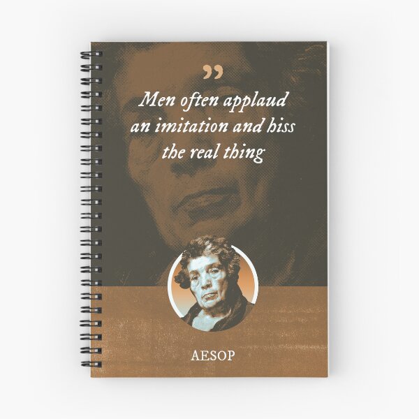 Item preview, Aesop - Men often applaud an imitation and hiss the real thing designed and sold by Syahrasi.