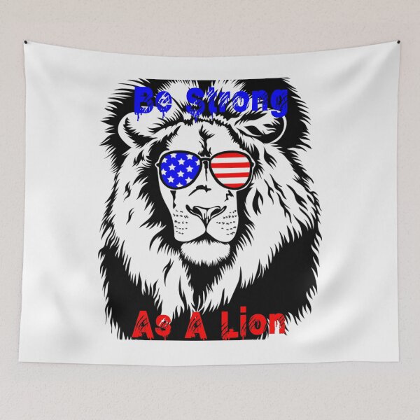 Item preview, Be strong as a lion designed and sold by Kuki-shop.