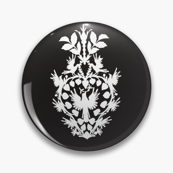 Artikelvorschau, Märchenhaftes Germany Vögel Scherenschnitt Silhouette weiß entworfen und verkauft von G-M-Designs.