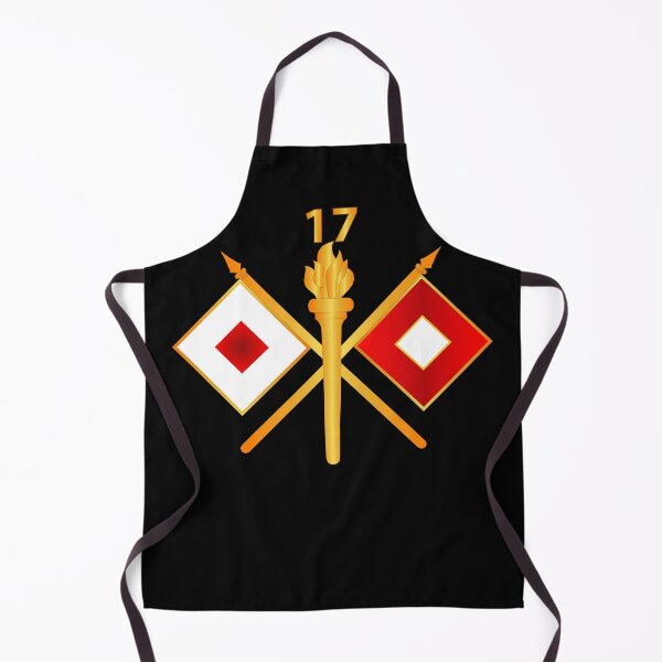 Item preview, Army - 17th Signal Battalion w Unit Number - Branch wo Txt designed and sold by Military Insignia Products.