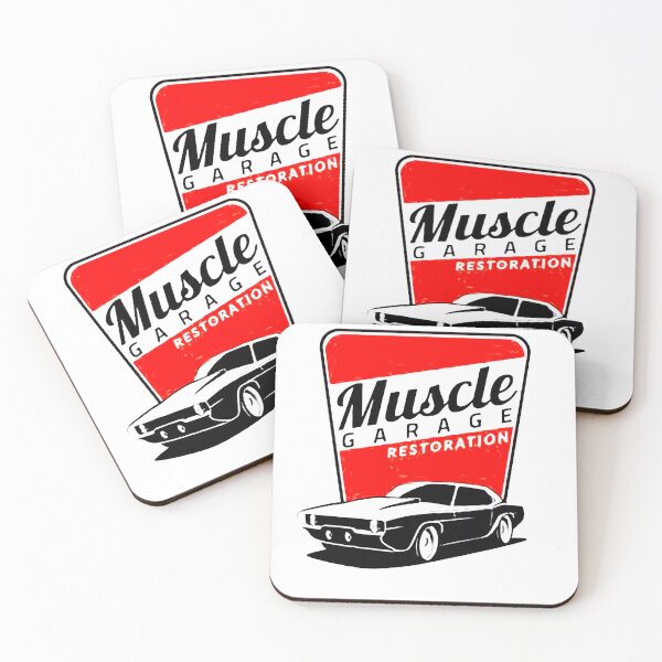 Item preview, Muscle Garage Restoration designed and sold by redyellowish.
