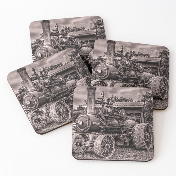 Item preview, Russell Steam Traction Engine at the Shed Toned designed and sold by Shelly Gunderson.
