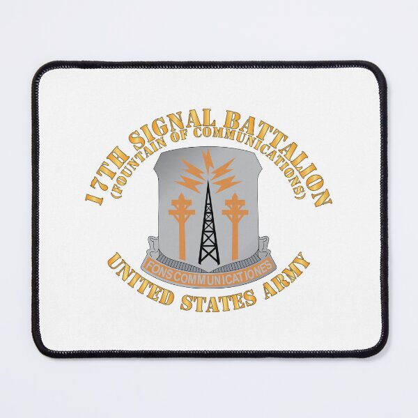 Item preview, DUI - Army - 17th Signal Battalion - Branch - USA designed and sold by Military Insignia Products.