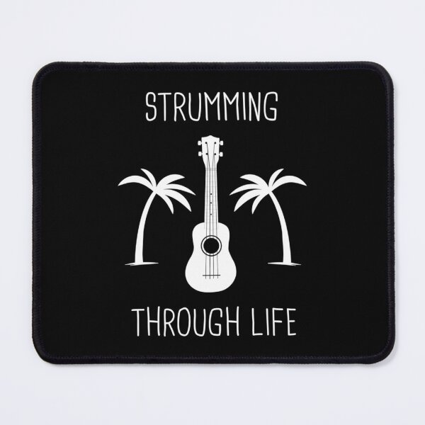 Item preview, Strumming Though Life With A Ukulele Essential T-Shirt designed and sold by campaharpsp.