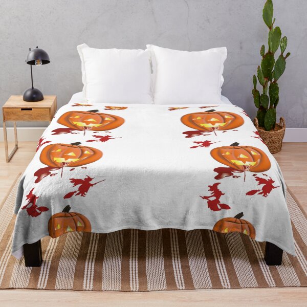 Item preview, A rain of pumpkins and witches for Halloween designed and sold by Nanar1984.