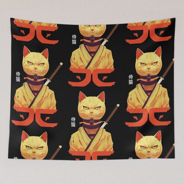 Item preview, Samurai Cat 7 designed and sold by TheSamuraiCat.