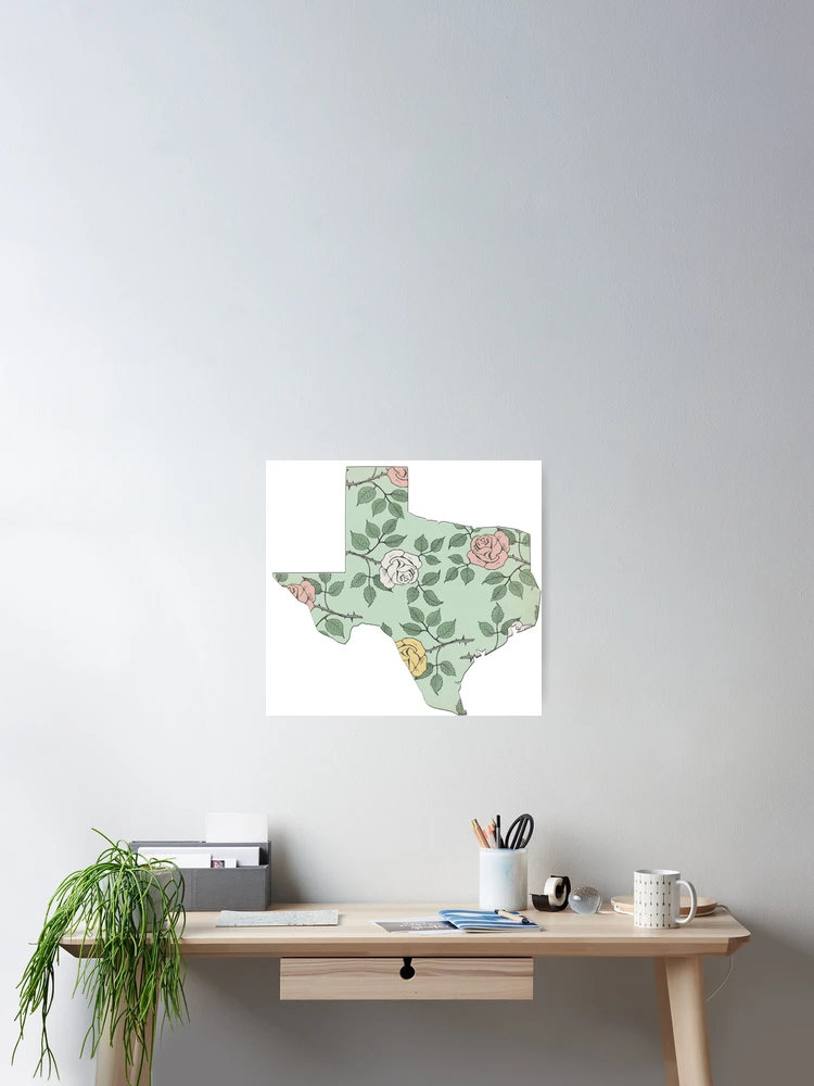 Thumbnail 2 of 3, Poster, Texas Roses designed and sold by koshea23.