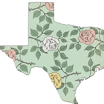 Artwork thumbnail, Texas Roses by koshea23
