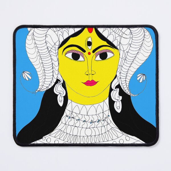 Item preview, Maa Durga Puja face art special  designed and sold by Darkies-store.