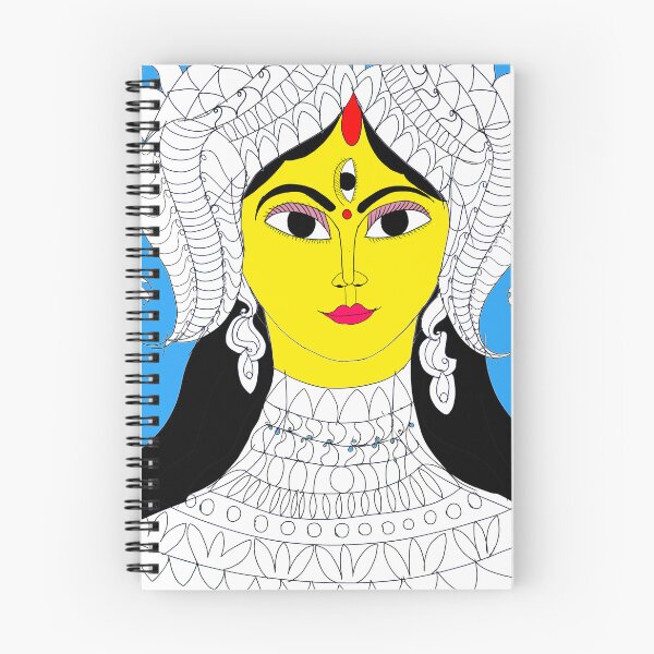 Item preview, Maa Durga Puja face art special  designed and sold by Darkies-store.