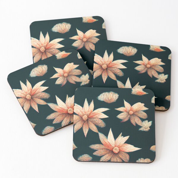 Item preview, classical flower design designed and sold by PeanutArtCorner.