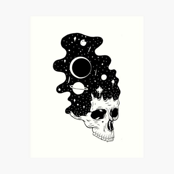 Space Brains Art Print
