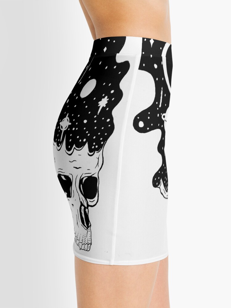 Alternate view of Space Brains Mini Skirt