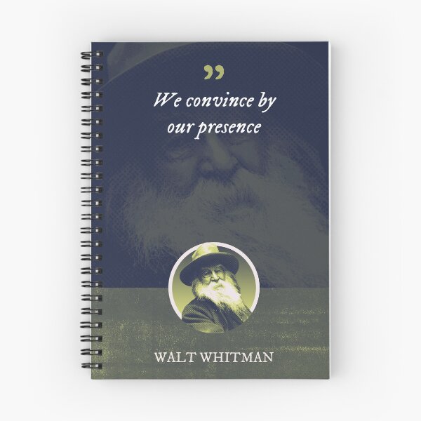 Item preview, Walt Whitman - We convince by our presence designed and sold by Syahrasi.