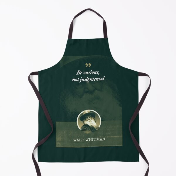 Item preview, Walt Whitman - Be curious, not judgmental designed and sold by Syahrasi.