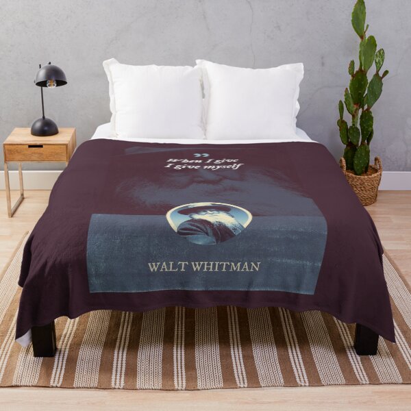 Item preview, Walt Whitman - When I give I give myself designed and sold by Syahrasi.