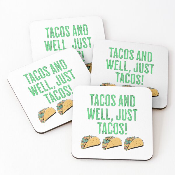 Item preview, Tacos And Well, Just Tacos - Mexican Food Taco Saying designed and sold by AlanPhotoArt.