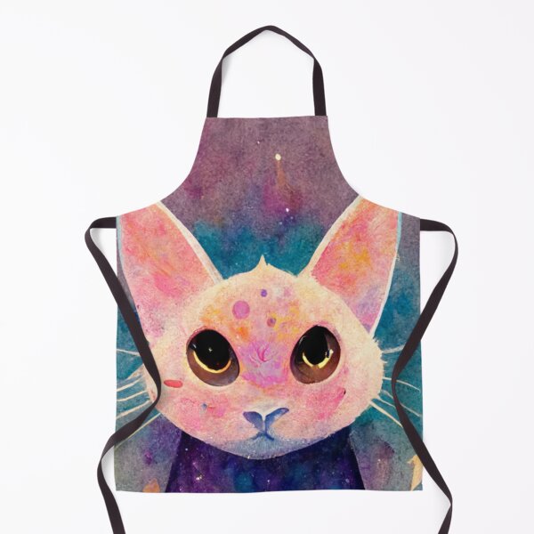Item preview, Cartoon Cat, Cute Kitty Watercolor Painting designed and sold by Pet Shelter.
