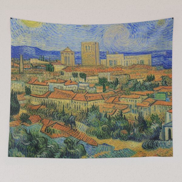 Artikelvorschau, Beirut, Van-Gogh-Stil 2 entworfen und verkauft von Naim Halawi.