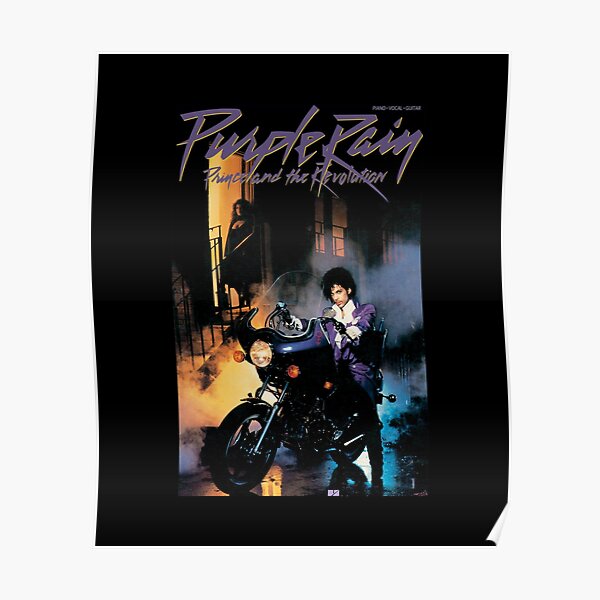 Prince Purple Rain Poster For Sale By Chinuaolush Redbubble