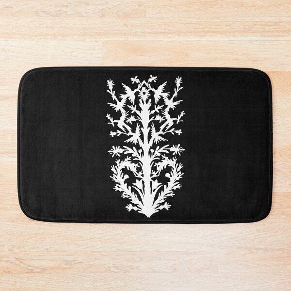 Item preview, Fairytale Germany birds flowers heart paper cut silhouette white designed and sold by G-M-Designs.